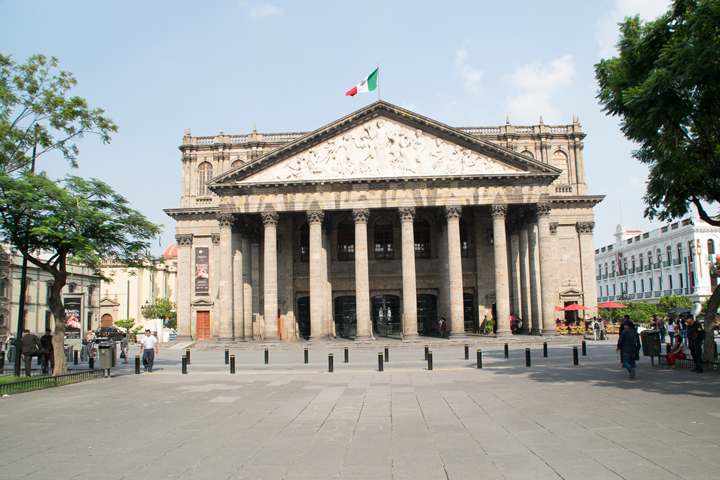 Main Plaza in Guadalajara City