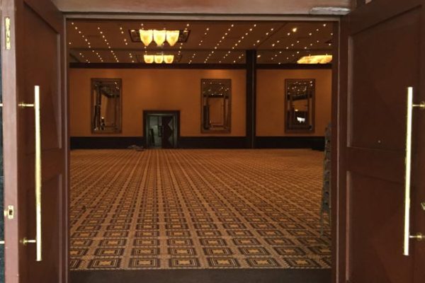 View of the inside of a Ballroom at the Paradisus Cancun