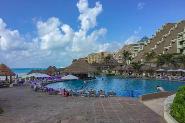 Swimming Pool of the Paradisus Cancun