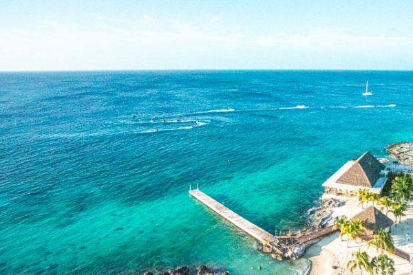 Ocean View from a balcony of the Westin Cozumel