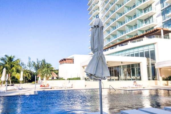 The Swimming Pool View if the Westin Cozumel